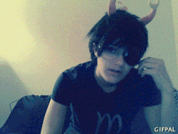 piexv:  *A* Male Vriska because why not?? tried john serket and withought the shirt it just looked like male vriska so i did gifs  REBLOGGING THIS FOR AT LEAST THE 5TH TIME IT&rsquo;S SO PERFECT MORE WOULD BE NICE