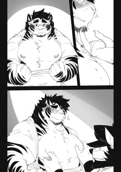 gengacanvas:Doing this mini-comic project for relaxation and stress relief. No set schedule, no set pages, just planning on lots and lots of kinky pecs and nipples stuff. ᴬᶰᵈ ᵃᶫˢᵒ ᵐᵃᶫᵉ ᶫᵃᶜᵗᵃᵗᶦᵒᶰ ᵇᵉᶜᵃᵘˢᵉ