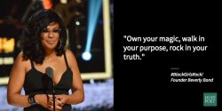 nevaehtyler:  Black Girls Rock founder Beverly Bond gave a beautiful speech full of honesty, pride and inspiration.   #BlackGirlMagic 