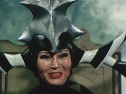 wakatanabe:  R.I.P Machiko Soga (1938-2006). Tokusatsu villain specialist Denjiman (1980) : Queen Hedorian Sun Vulcan (1981) : Queen Hedorian Spielvan (1986) : Queen Pandora Jiraiya (1988) :  Zyuranger (1992) : Witch Bandora (also in Mighty Morphin