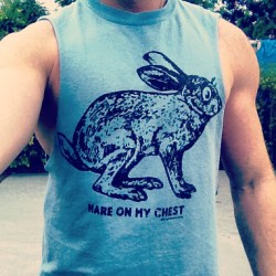 Do you have HARE on your Chest? Shirt from @fab 
