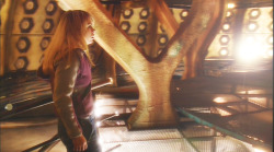 allegoricalrose:  Can we please discuss the fact that **Doomsday** starts playing as Rose looks around the TARDIS for the first time? Guys, she wasn’t just doomed from the prophecy: she was doomed from the second she stepped aboard the TARDIS. 