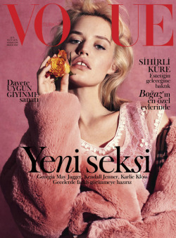 miss-vanilla:  Georgia May Jagger by Liz Collins Vogue Turkey, December 2017.  