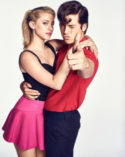 betty-and-jughead:  Untagged HQ Couple Portraits of Bughead &amp; Varchie with Lili Reinhart &amp; Cole Sprouse + KJ Apa &amp; Camila Mendes   for Entertainment Weekly  by Eric Ray Davidson  [source]
