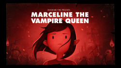 Marceline the Vampire Queen (Stakes Pt. 1) - title carddesigned and painted by Joy Angpremieres Monday, November 16th at 8/7c on Cartoon Network