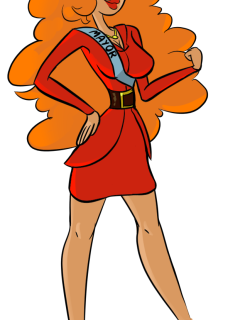 princessdidemi:  somethingrelatedtothisguy:  So today I learned that Miss Bellum, by far the smartest, most competent and reasonable character in PPG, and a de-facto behind-the-scenes ruler of Townsville got cut from the reboot because she was not a good