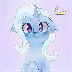 shocked trixie!  apparel and prints with this art and more, available on my society6 and redbubbleplease do not remove this caption