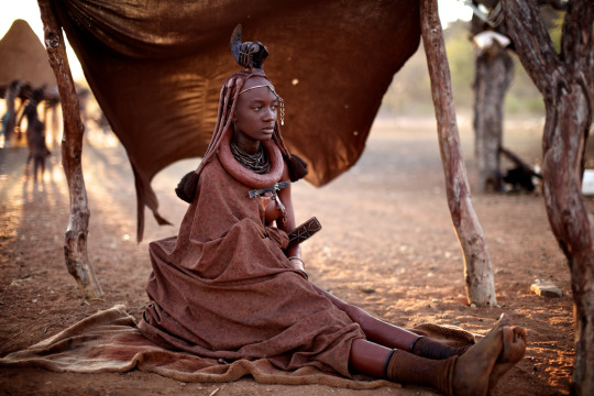 African girl himba tribe women
