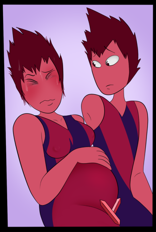   NEW FIC! Title: Pretty Big Benefits Rating: Mature Words: 677 Summary: It&rsquo;s been months since one of the Rutile Twins became pregnant, and she&rsquo;s about to pop. Luckily, she always has her sister there to cheer her up.  Read it on AO3!