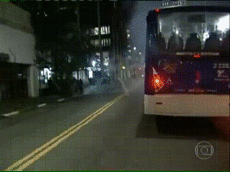 setbabiesonfire:  memoryshirt:  Occupy in Brazil: Hey Brazilian Police, what did you expect would happen if you lob a tear gas grenade in a country that has some of the best soccer players in the world and where the Confed Cup is currently playing? Even
