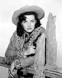 Jane Russell as Calamity Jane in The Paleface, 1948.
