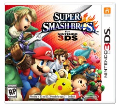 tinycartridge:  Here are your Smash Bros. boxarts ⊟ Again, Smash Bros. for 3DS releases this October 3 (remember how this was supposed to release in summer?), while the Wii U edition hits this winter. PREORDER Super Smash Bros for Wii U/3DS, upcoming
