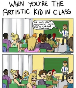 s4ns1cal:  papayapanda:  kerokerobitch: where did the kid in the red hoodie go He escaped  he was the smart artist  