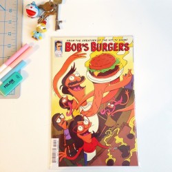natalikoromoto:  Got my copy of the Bob’s Burgers comic book in the mail today! ❤️