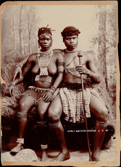 South African Zulu couple.
