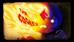 The Cooler - title card designed by Michael DeForge painted by Nick Jennings