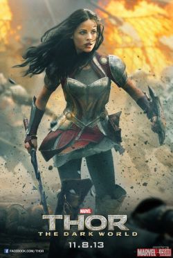 marvelentertainment:  Get an EXCLUSIVE look at the mighty Sif (Jaimie Alexander) on her poster for Marvel’s #Thor: The Dark World, in theaters November 8! 
