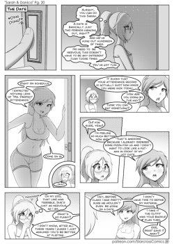 The story of Sarah &amp; Danica’s early days, and the exploration of Sarah’s vore abilities.Want early access/high-res pages? Please consider supporting the comic!