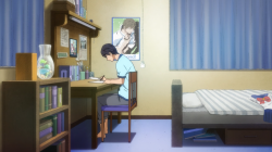 kurapilka:  kingkittann:  notbadword:  true best friends have pictures of each other on their walls  Why is there a hand under is bed???  reblogging this again because 1. sailor suit 2. only three legs on chair?????/??  3. The little mermaid