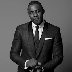 goswinding: GG 2019 | Idris Elba backstage after presenting at the Golden Globes