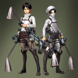 KOEI TECMO announces a Tuesday, February 18th, 2016 Japan release date for the Shingeki no Kyojin Playstation 4/Playstation 3/Playstation VITA game! Special cleaning costumes for Eren &amp; Levi (Only available with first edition purchases of the game)