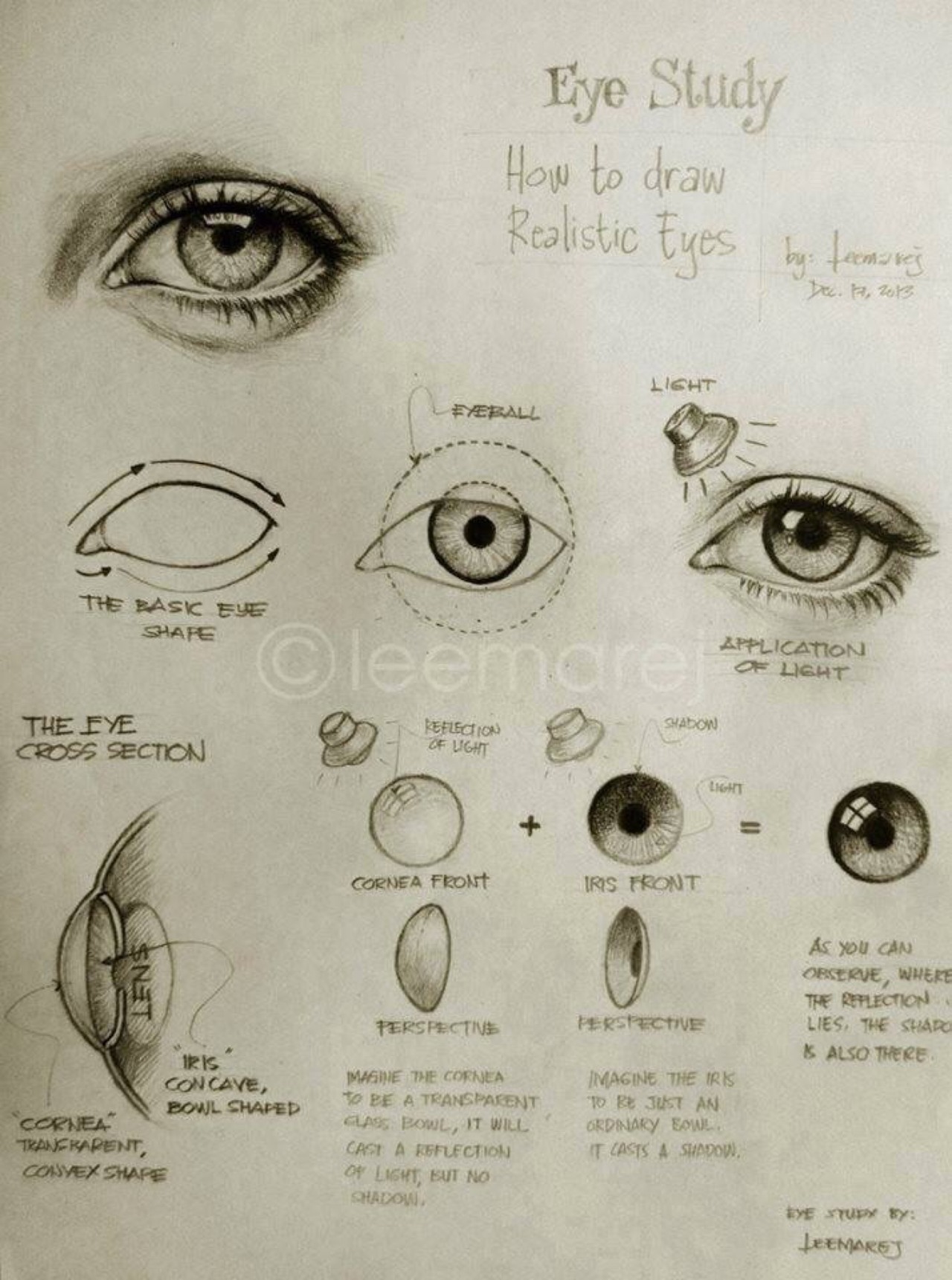 Eye easy drawing ideas