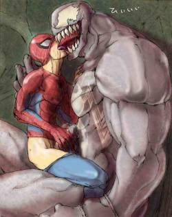 Spider-Man &amp; Venom by Masako