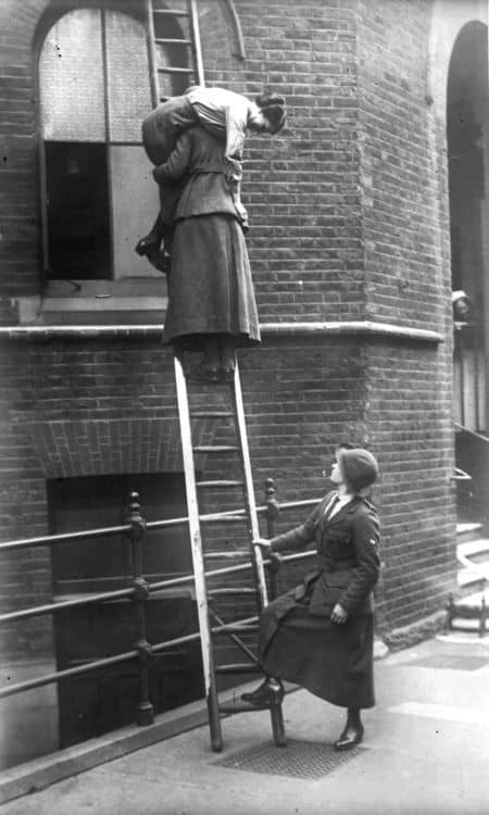 Women firefighters in London ca 1916 Nudes &amp; Noises  