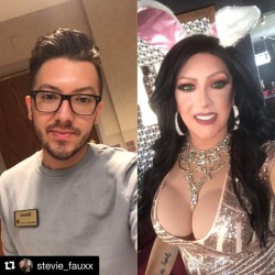 boytogirl-me:  #Repost @stevie_fauxx (@get_repost) ・・・ Sometimes both I your jobs end up being Day jobs 😘 #daytimefish #transformationtuesday #laceyfauxxvanderpump #gigs #drag #dragqueen #boytogirl #maletofemale