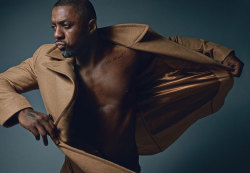 geekdomme:   artifuss:   brain-drops-soul-winks:  Idris Elba for Details, Septembar 2014 Issue by Mark Seliger  Don’t.   Always reblog. For reasons.…I’ll be in my bunk. 