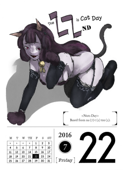 July 22, 2016Cat Day is here once again and this time featuring the beautiful Mayu who had the alias, Nutcracker.   ฅ^•ﻌ•^ฅ Click here to view the previous Cat Day entries! ~ x  