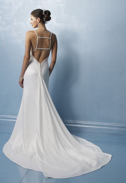 Sexy backless beach wedding dresses long xxx