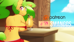 3mangos:  Hey woah woah what’s this? A PATREON? So original. I’ve run into a bit of a bad job situation just recently and am now launching a Patreon campaign to support my endeavors as a freelance artist.  If you’d like to keep me from living in