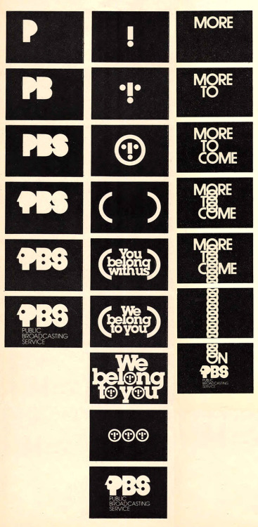 design-is-fine: Herb Lubalin, the lost PBS Animations. Remade by Jonathan Katav. Take a look, nice work: Lubalin 100.  “Public television is the literate alternative to commercial television.” This is how an article titled, “Metaphoricaltypography”