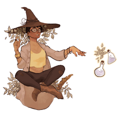 powerandmagic:  falaxy:  Witchsona week! My favorite time of the year! I never want to make a gif again :)  #witchspiration 