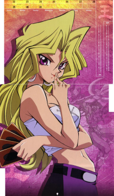 demonessdollie:I really like Mai Valentine from Yu-Gi-Oh, sure, when she’s first seen, she’s seen as pretty shallow but as the series rolls on, you see depth to her character. Her parents never had enough time for her as a child, so she grew to be