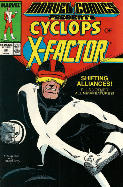Marvel Comics Presents Cyclops of X-Factor No. 22 (Marvel Comics, 1989). Cover art by Marshall Rogers and Terry Austin.From Oxfam in Nottingham.
