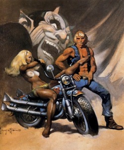 boomerstarkiller67:  Devil Rider - Frank Frazetta 