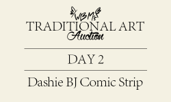 Traditional Art Auction Day 2 | Dashie BJ Comic Strip  This was laying around as a concept for a long time. I&rsquo;m really happy that I made this on one of my rare livestreams!  Starting at บPinkie Pie (Blind Bag) for size comparison.Here is how you