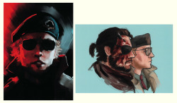 mgs-lileiv: Double-sided postcard-sized prints now available from my shop! &gt;&gt;&gt; Have a Look! &lt;&lt;&lt; - Links to original art posts: Kaz Venom and Kaz 