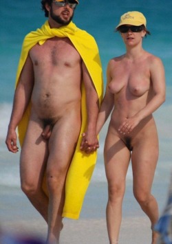 Nude Beach Walking