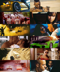 cinyma:  The Fast and The Furious Saga | The Fast and The Furious, 2 Fast 2 Furious, The Fast and The Furious: Tokyo Drift, Fast &amp; Furious, Fast Five &amp; Fast 6.           