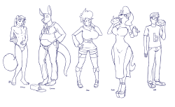 blogshirtboy:  zevti:  Three days ago BSB had a stream, during which he drew this picture featuring some Cow-Milf TF, and… well one thing lead to another. Hope you guys like it! (from right to left) Articus (FA) (Tumblr) Cameroo (FA) (Weasyl)  Subi
