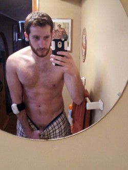 k-jeezy87:  Topless Tuesday &frac34;/14 This was after a Wii workout! 