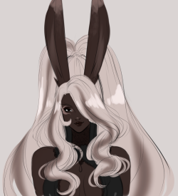 So my group is getting together a FF themed DnD where you can be any race or job from any FF so of course I choose Viera Necromancer. Duh. 