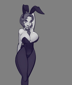 scdk-nsfw: Bonus Doodle - Spoiled Bunny I think those suits are magical… Don’t mind me, just getting that MILF thing out of my system. 
