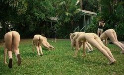 Nude Outdoor Exercises