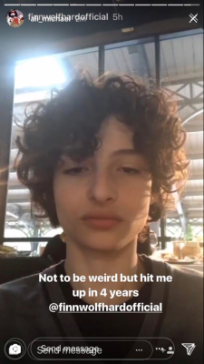 losvcr:ughhh adults are being so fucking weird about finn wolfhard. he’s a fourteen year old child. you should have zero interest in wanting him to “hit you up”. absolutely not. HES A FUCKING CHILD. ESPECIALLY NOT WHEN YOURE TWENTY SEVEN YEARS OLD.