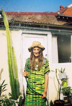 nocturnalelite:  oystermag:  Oyster Fashion: ‘Our House’ by Ryan Kenny P.A.M. hat, Emma Mulholland dress  lovie  
