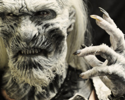 kipkinkels-deactivated20140129:  Details of the White Walker special effects make-up. 